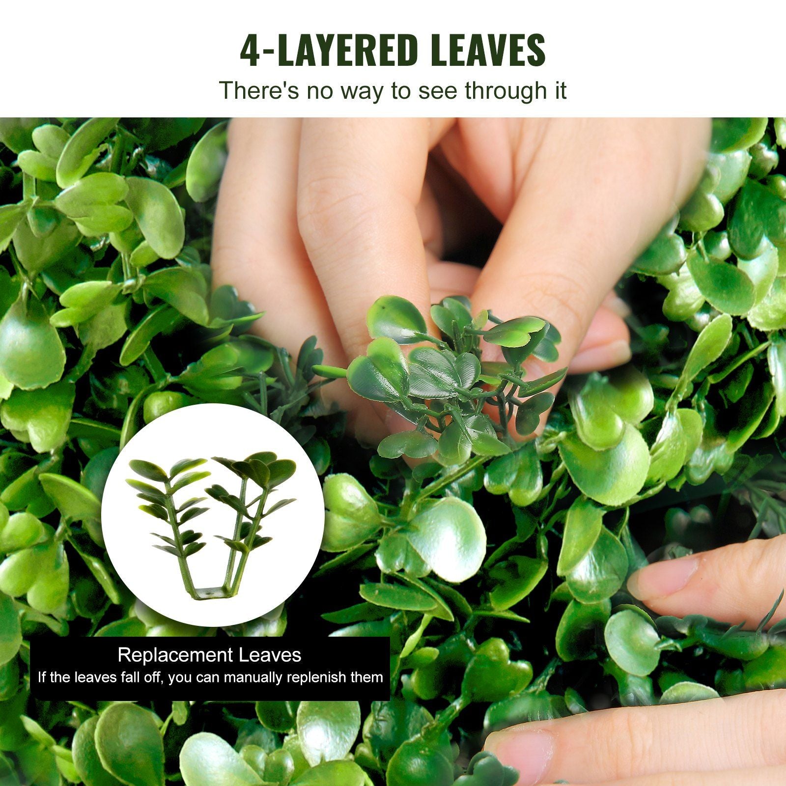 Decorative Spiral Boxwood Towers Replacement Leaves