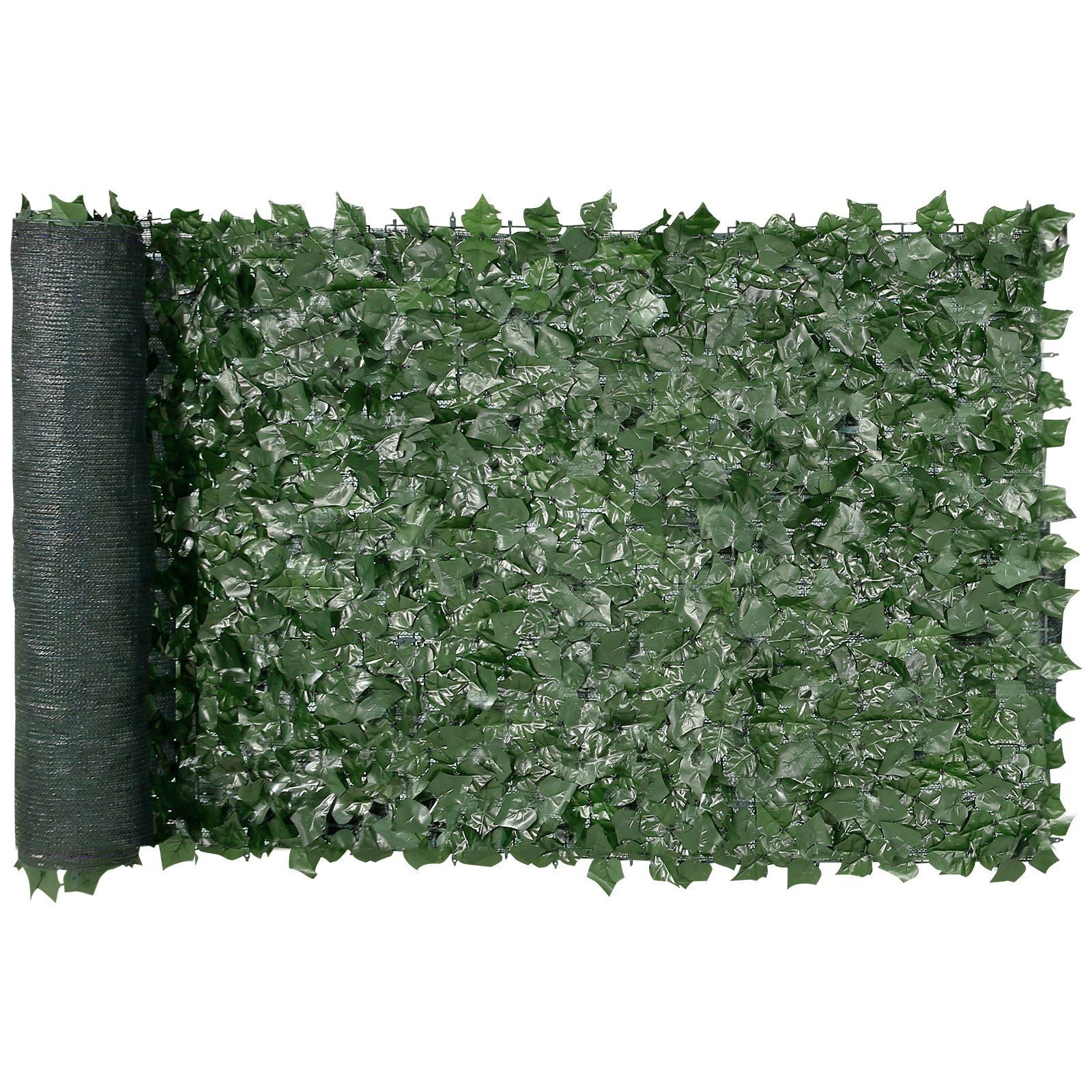 Balcony and Garden Privacy Fence with Artificial Ivy Leaves