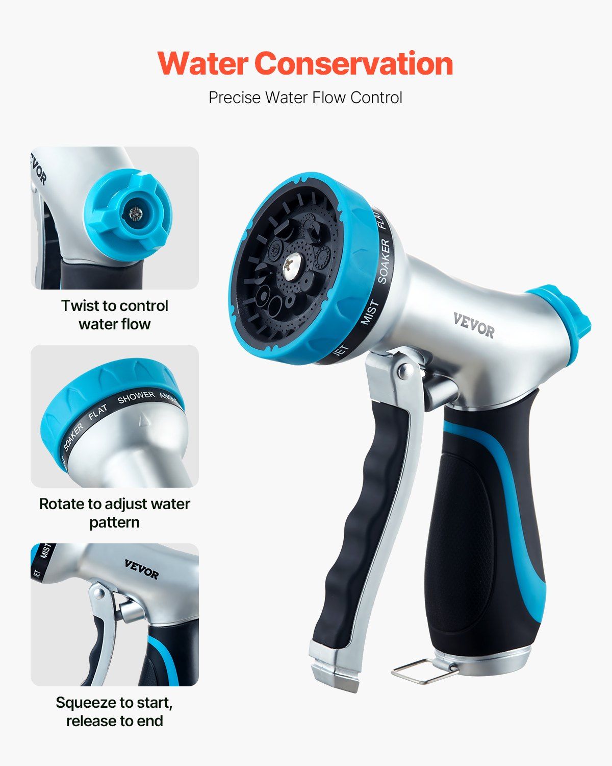 Durable Garden Hose Sprayer Features