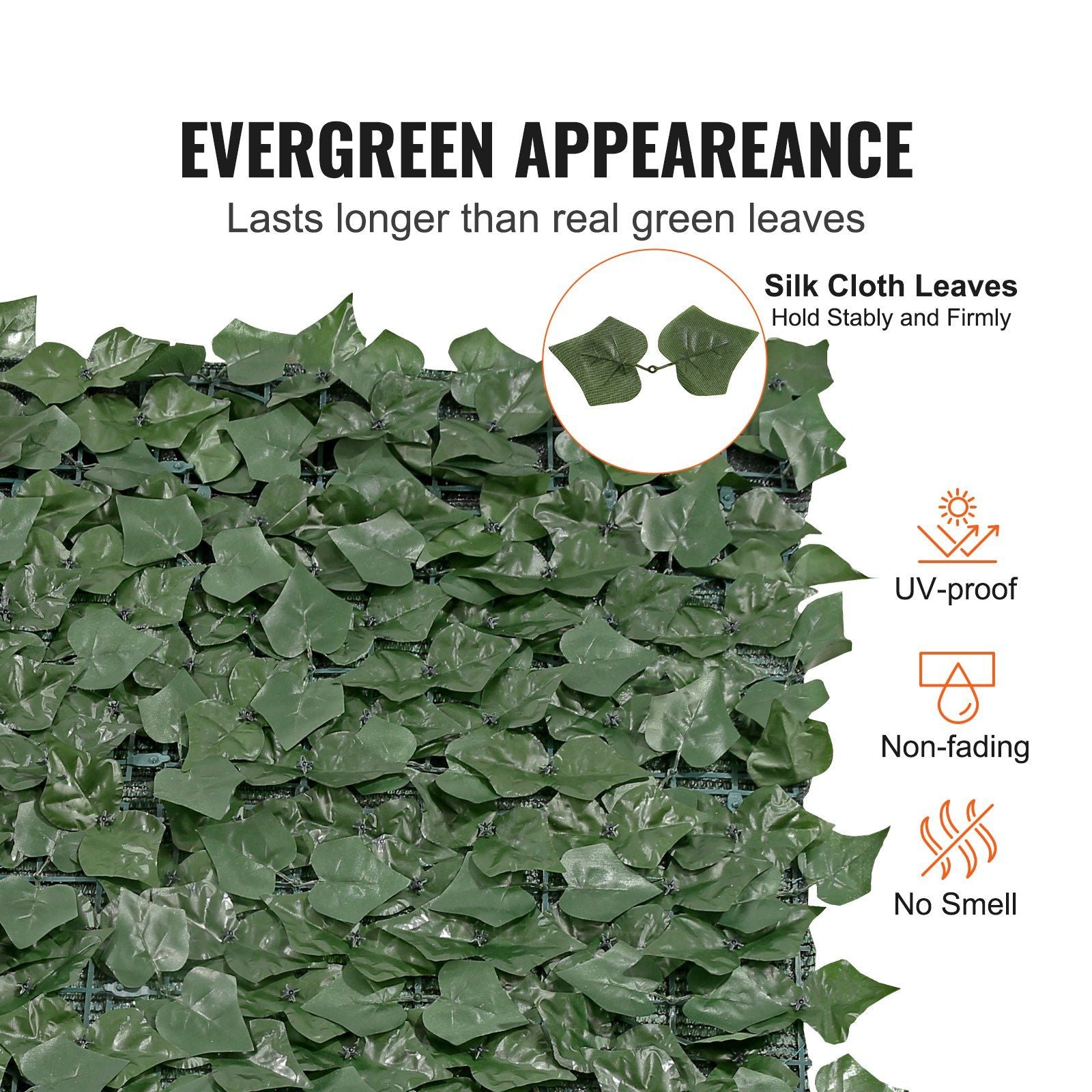 Balcony and Garden Privacy Fence with Artificial Ivy Leaves Benefits