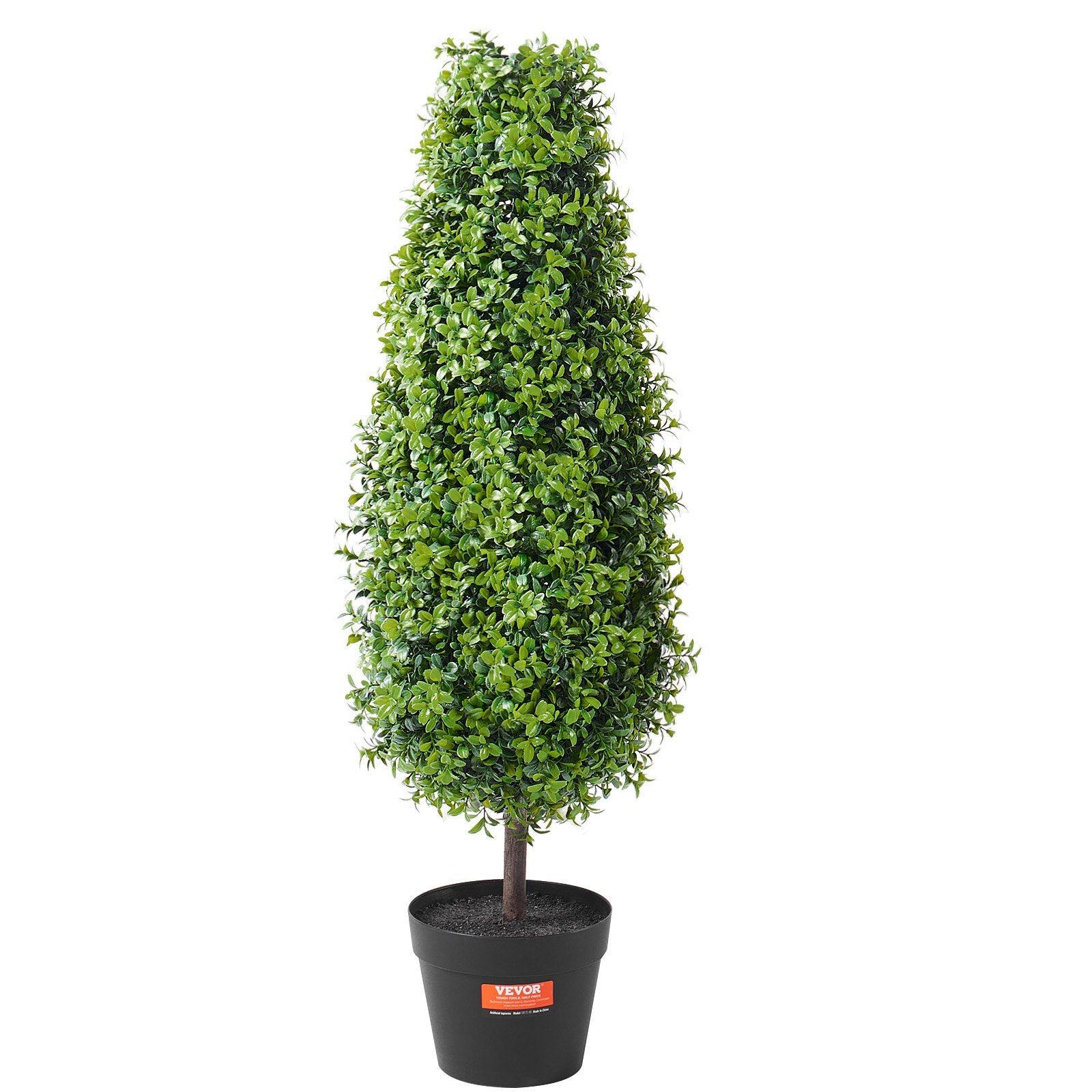2 Pack Faux Boxwood Trees Picture of 1 Tree