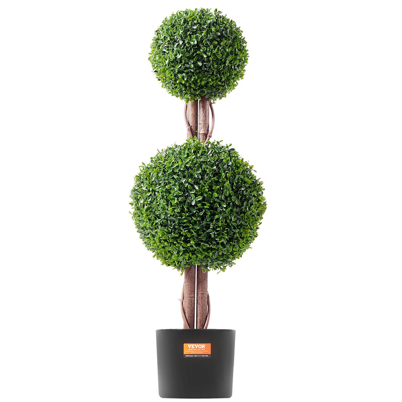 Artificial Boxwood Topiary Trees Picture of Single Tree