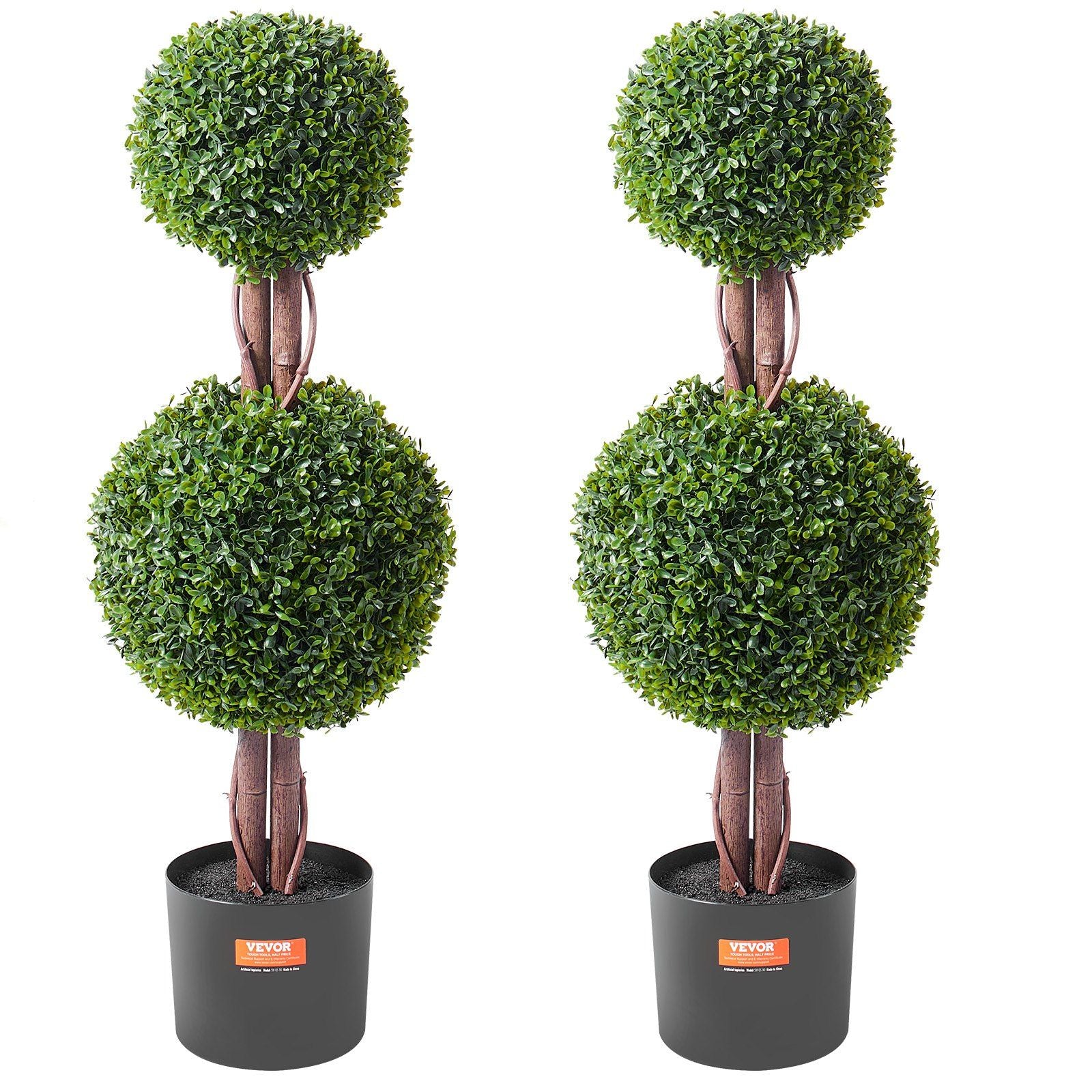 Artificial Boxwood Topiary Trees