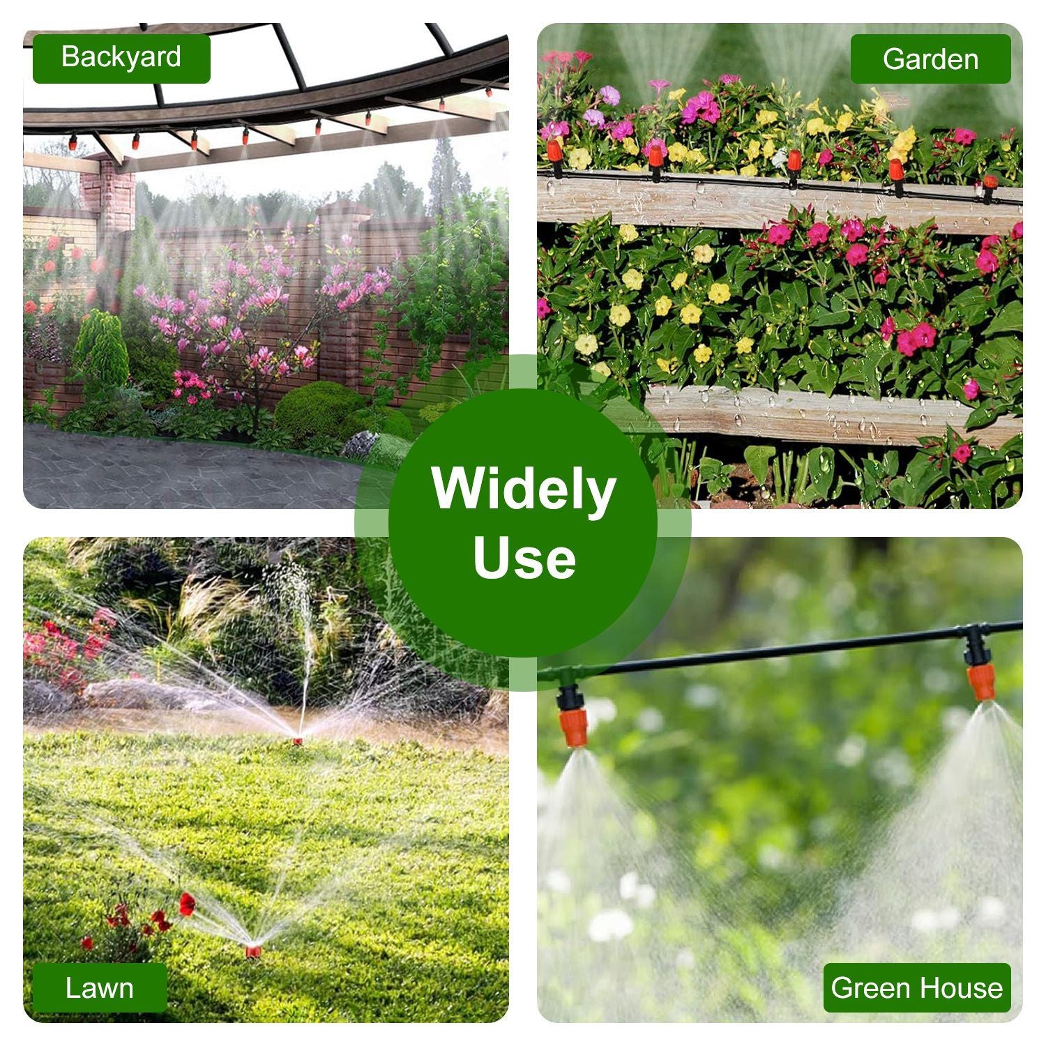 Automatic Garden Watering System Different Uses