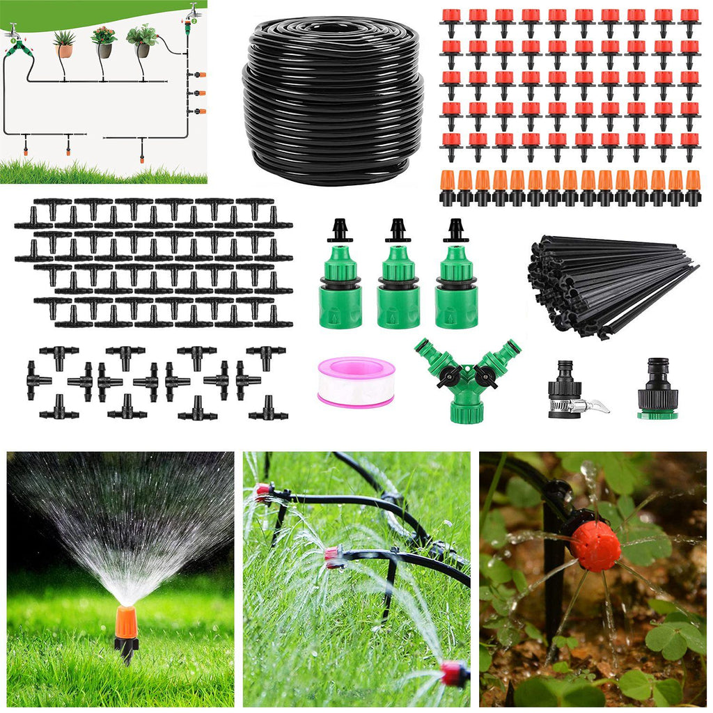 Automatic Garden Watering System Sowing The Kit & In Action