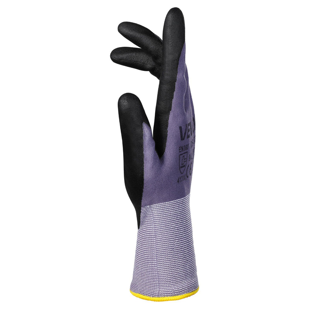Touch Screen Work Gloves – Flexible Nitrile Grip Right Hand Glove