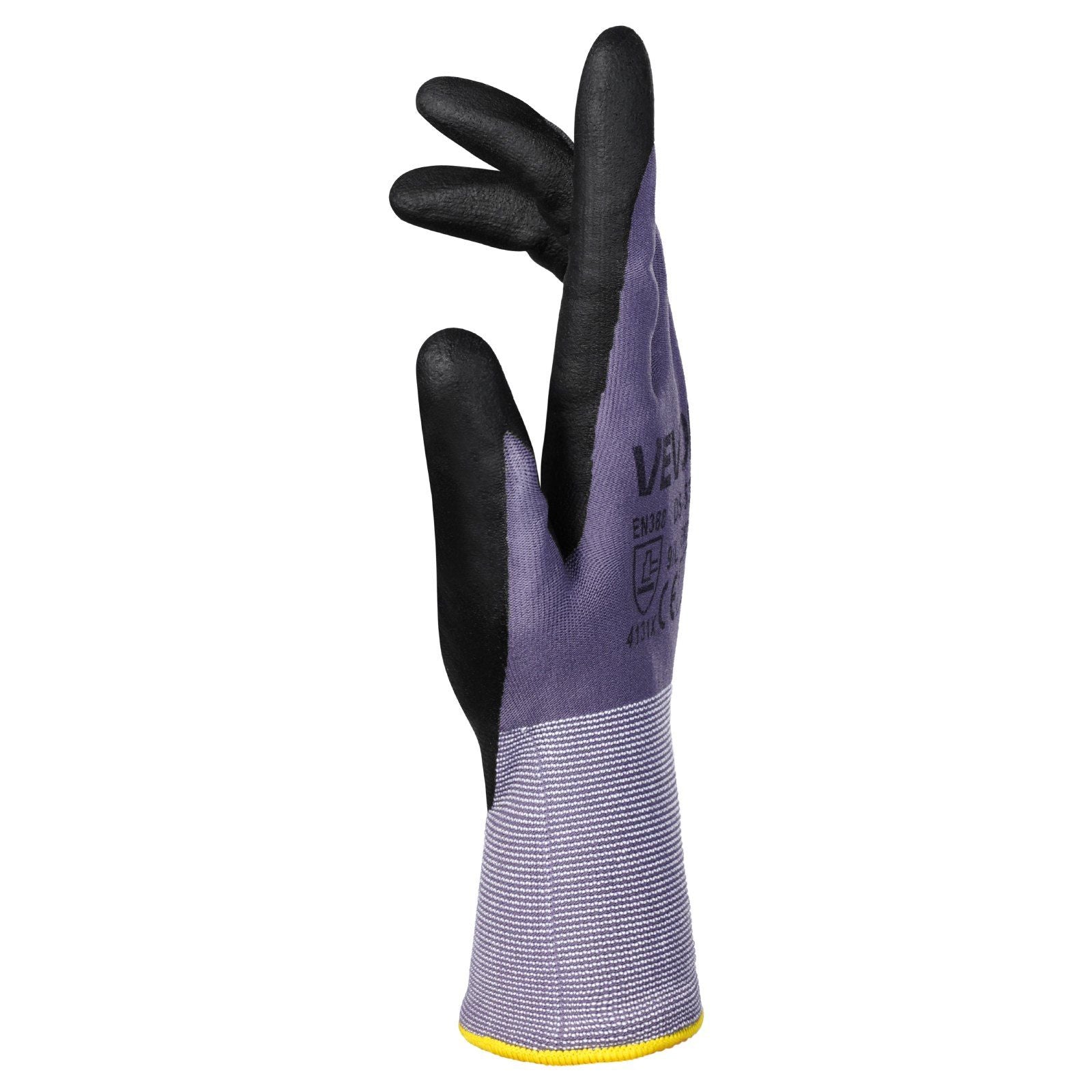 Touch Screen Work Gloves – Flexible Nitrile Grip Right Hand Glove