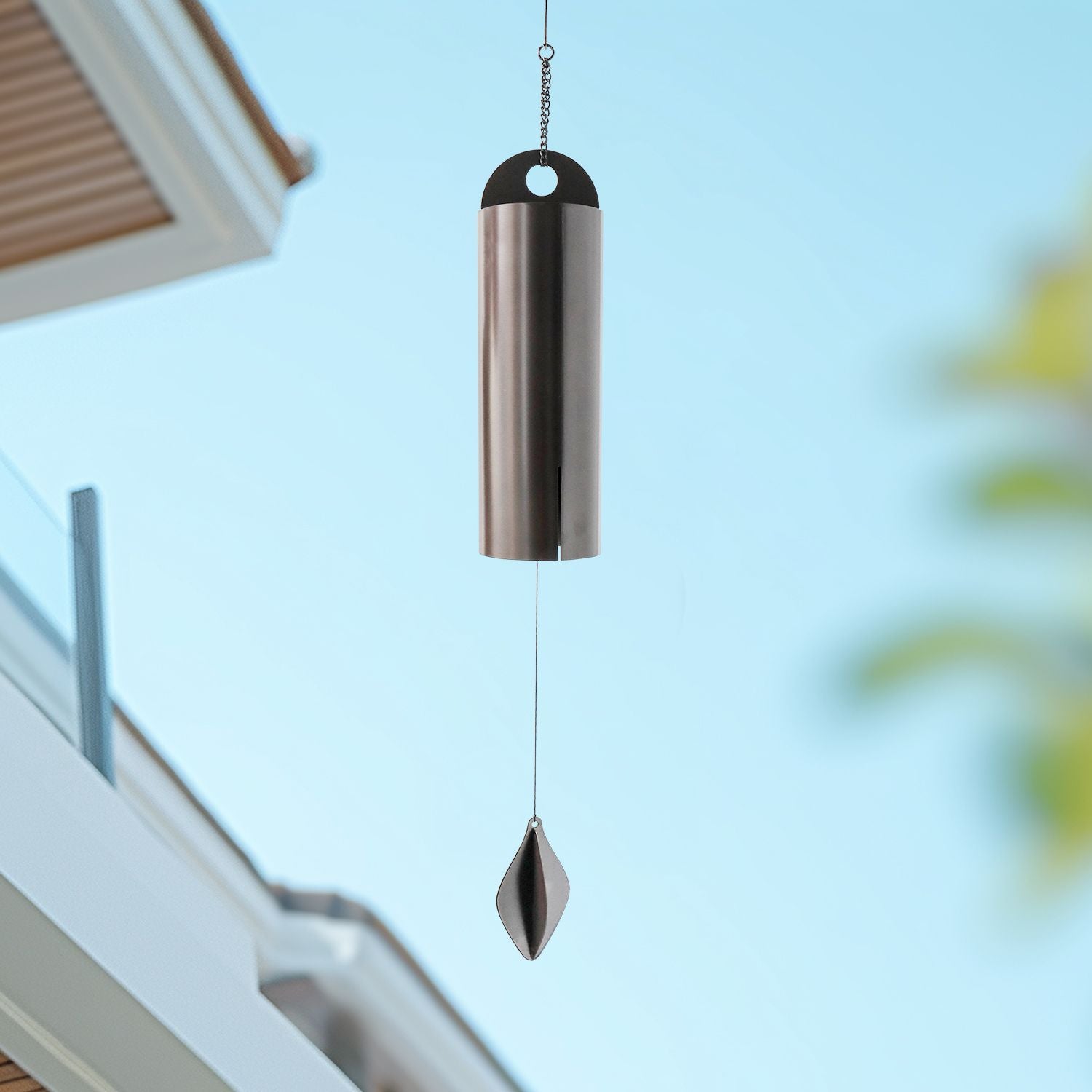 Tranquil Serenity Bell Wind Chime Outside