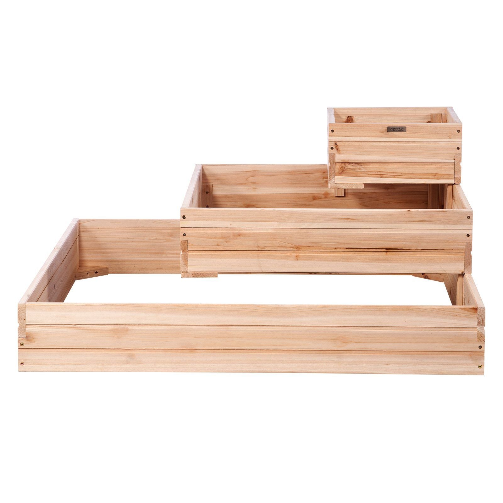 Square Wooden Garden Bed Planter