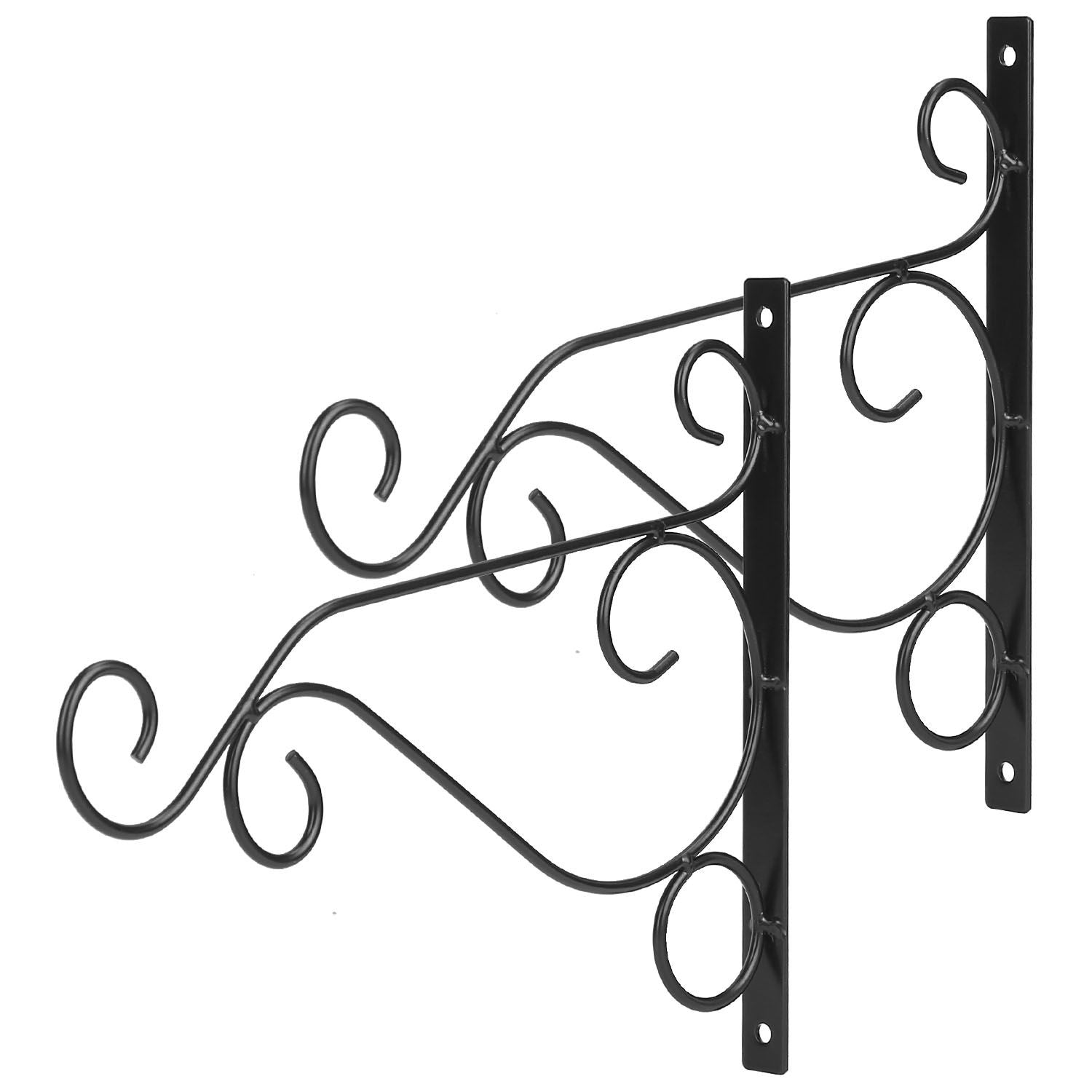 Sturdy Wall Hooks for Hanging Plants, Wind Chimes and Feeders 2pcs