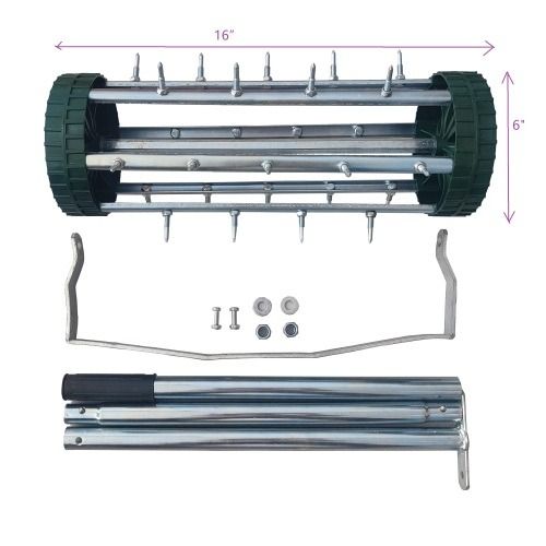 Heavy Duty Rolling Lawn Aerator What Arrives In Package