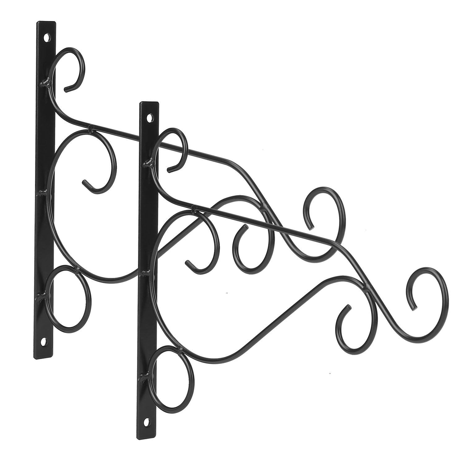 Sturdy Wall Hooks for Hanging Plants, Wind Chimes and Feeders 2pcs