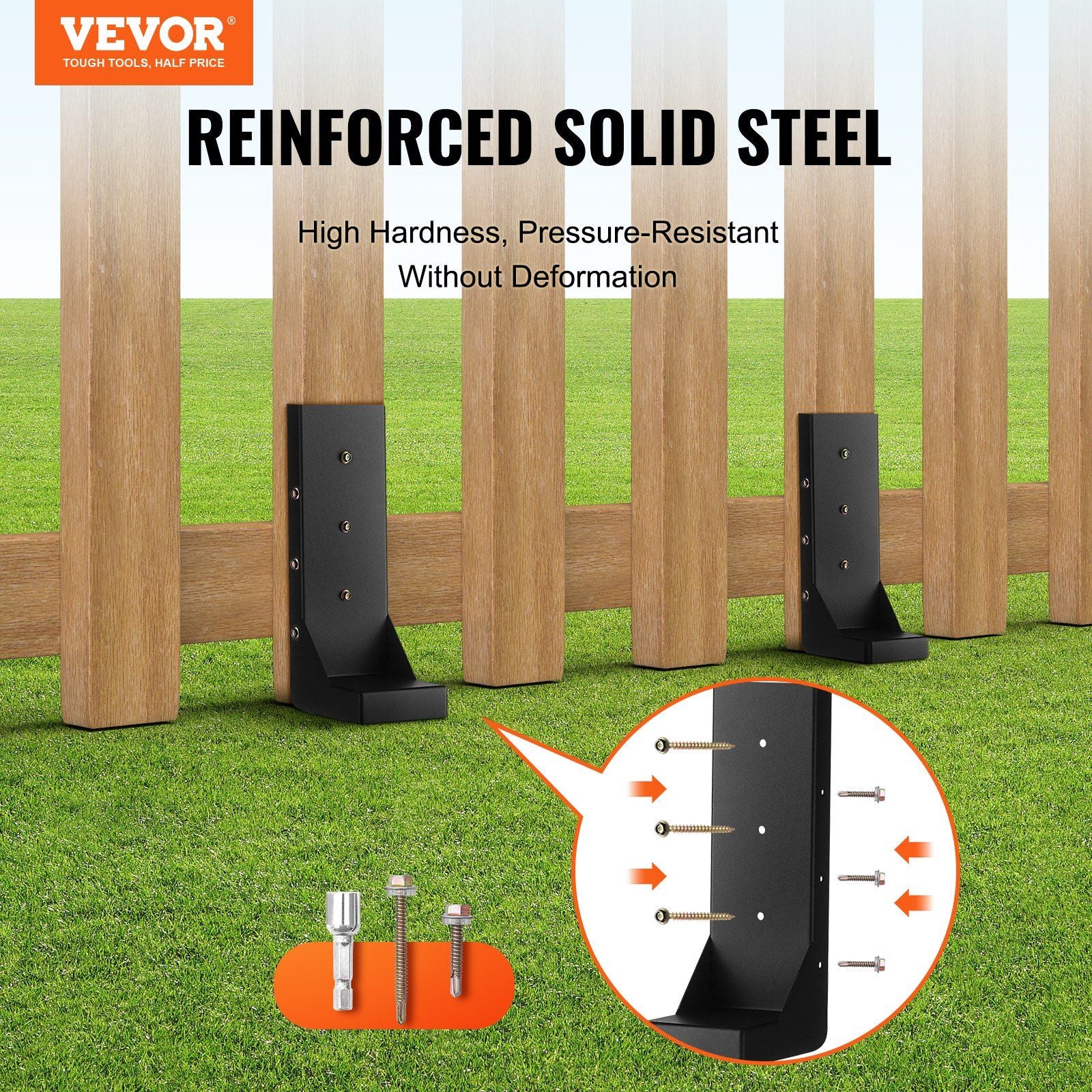 Steel Fence Post Repair Kit Installation Info