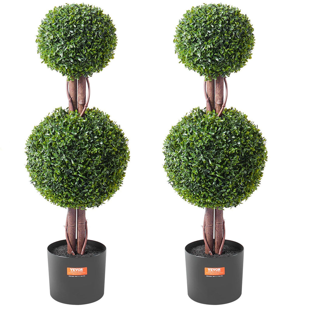 Artificial Boxwood Topiary Trees
